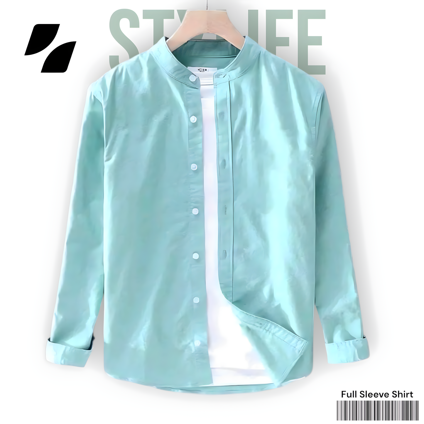 Sky Blue Color - Full Sleeve Shirt