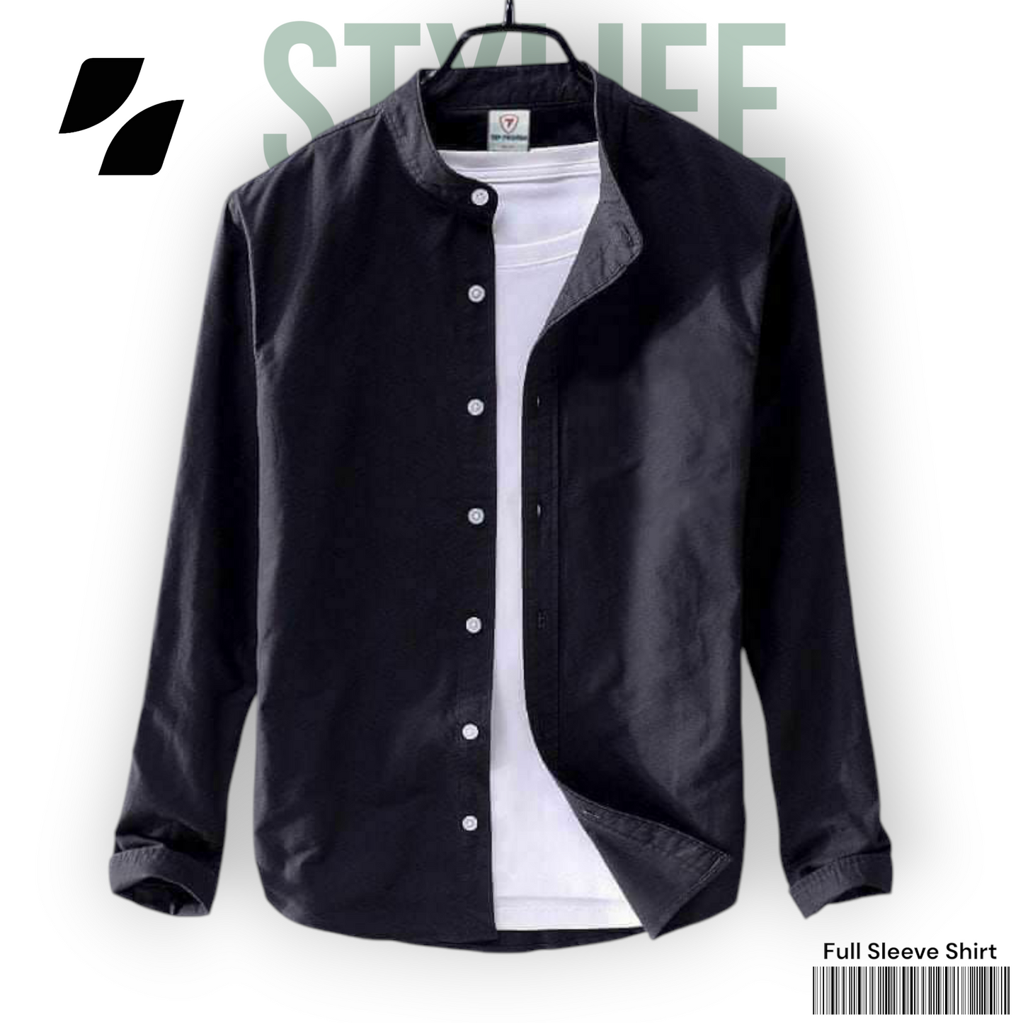 Black Color - Full Sleeve Shirt