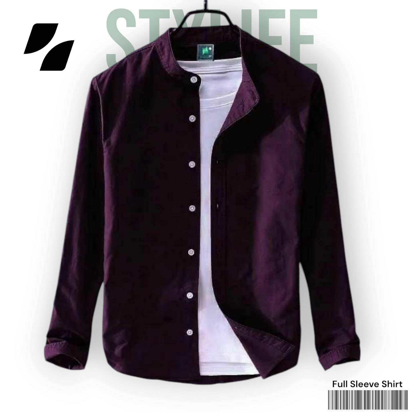 Purple Color - Full Sleeve Shirt