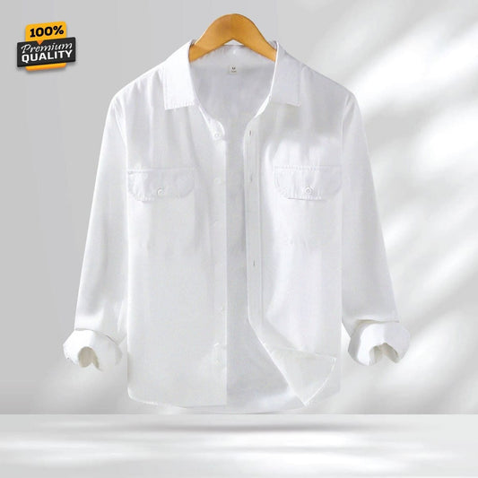 Full Sleeve Double Pocket Premium Shirt