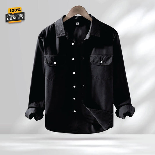 Full Sleeve Double Pocket Premium Shirt