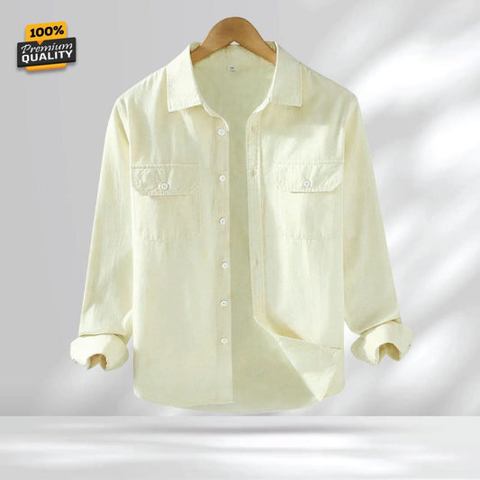 Full Sleeve Double Pocket Premium Shirt