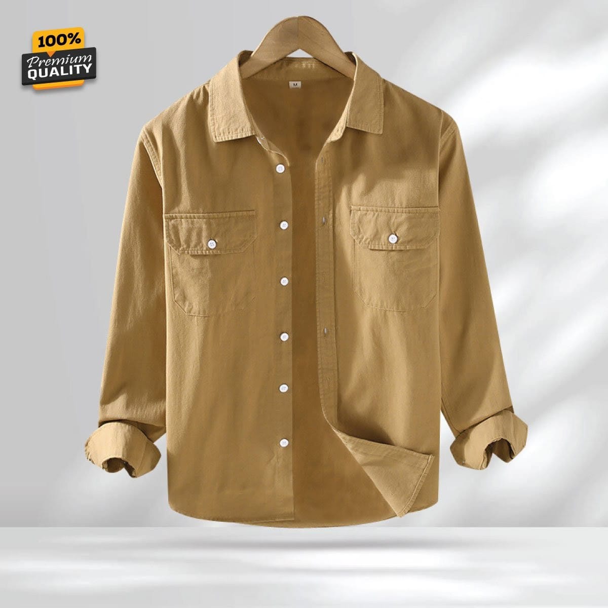 Full Sleeve Double Pocket Premium Shirt