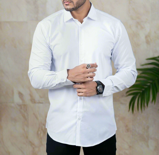 Spandex Shirt - White Color