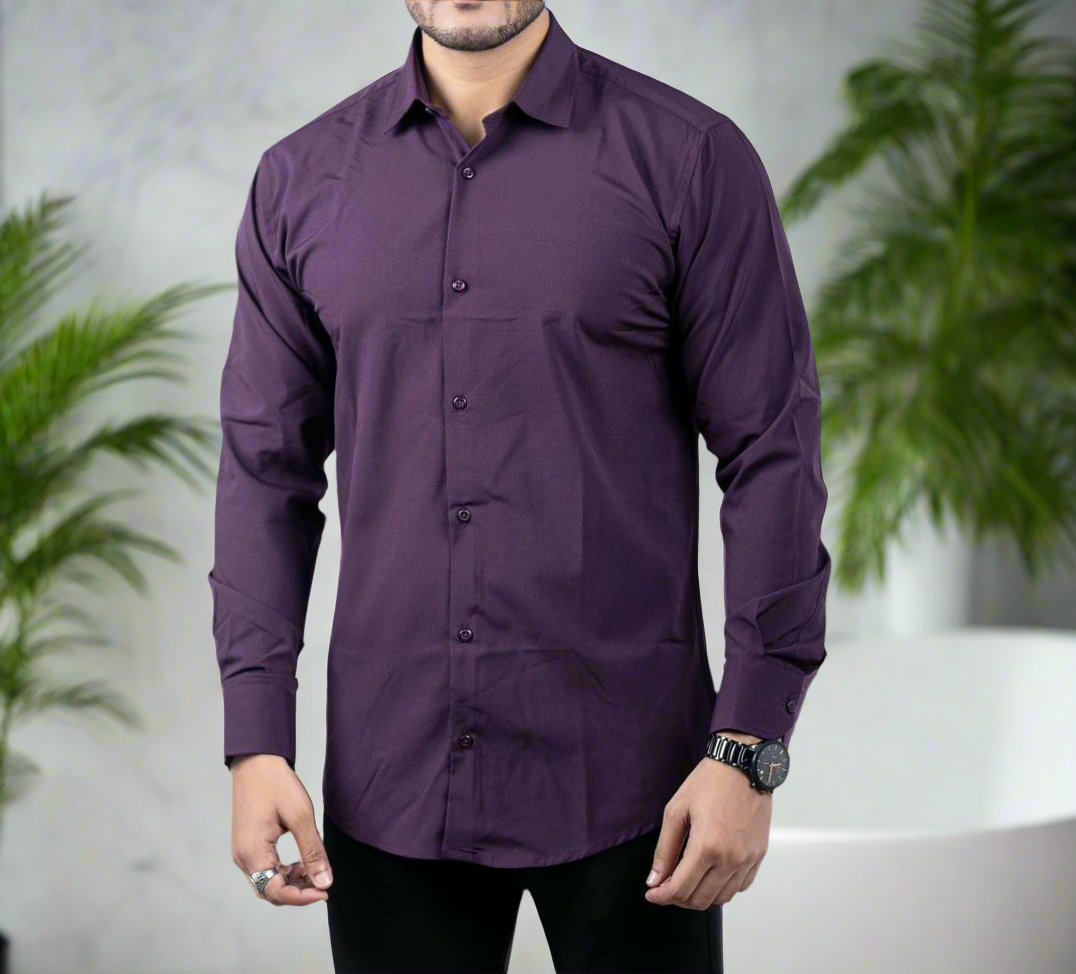 Spandex Shirt - Purple Color