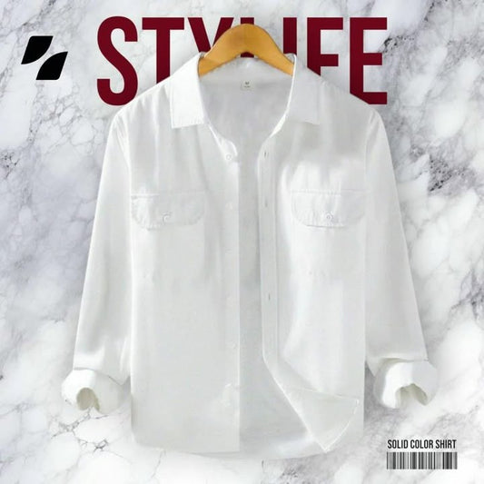 Full Sleeve Double Pocket Premium Shirt