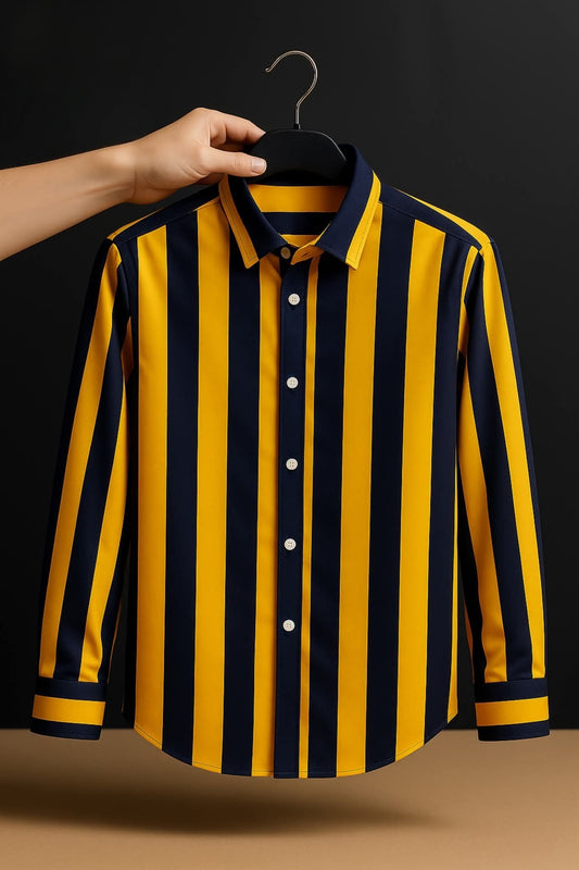 Old Money Full Sleeve Shirt - Yellow